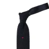 Exclusively For Michael Jondral: Petronius Knit Tie "Cuore" Made Of Pu