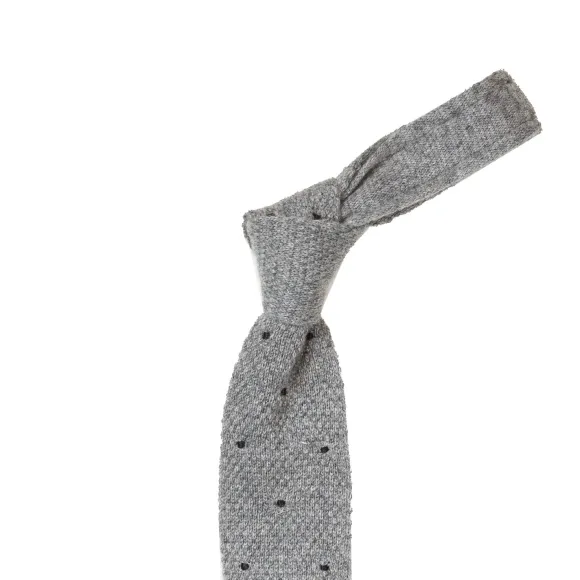 Exclusively For Michael Jondral: Petronius Knitted Tie "Punti Cuciti"