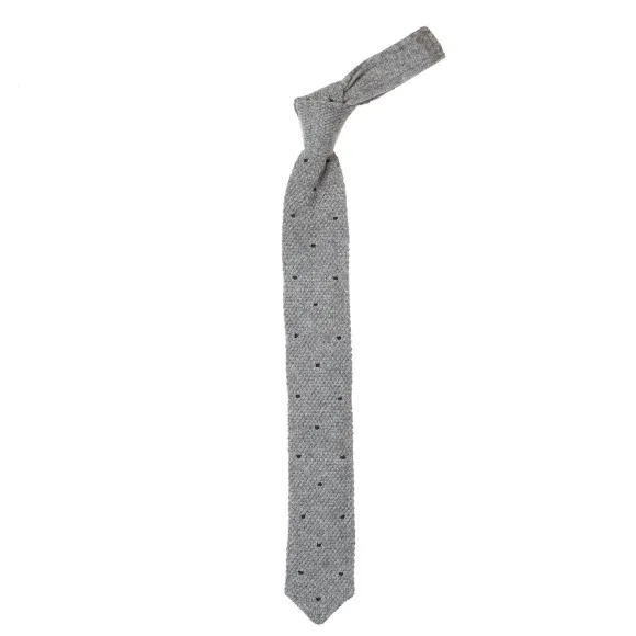 Exclusively For Michael Jondral: Petronius Knitted Tie "Punti Cuciti"