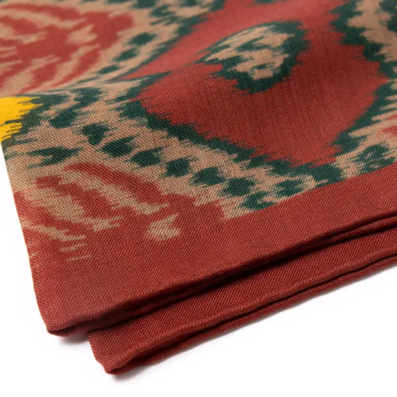 Exclusively For Michael Jondral: Pocket Square "Colored Ikat" Made Of