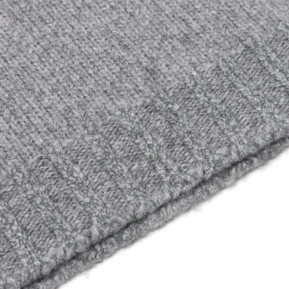 Exclusive To Michael Jondral: Flannel Grey 4-Ply Piuma Cashmere Sweate