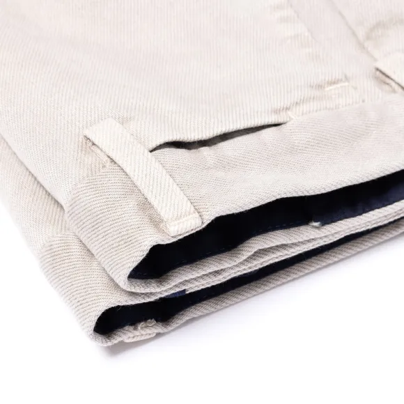 Exclusive To Michael Jondral: Vintage Army Drill Chinos In Pre-Washed