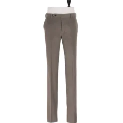 Exclusive To Michael Jondral: Khaki Green Trousers In English Cotton M