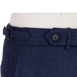 Exclusive To Michael Jondral: Blue Checked Flannel Pants