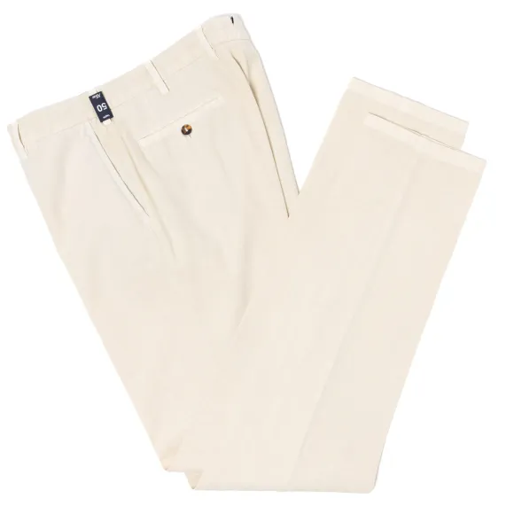 Exclusive To Michael Jondral: Ivory Cotton & Cashmere "Luxury Chino" P