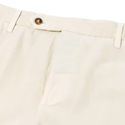 Exclusive To Michael Jondral: Ivory Cotton & Cashmere "Luxury Chino" P