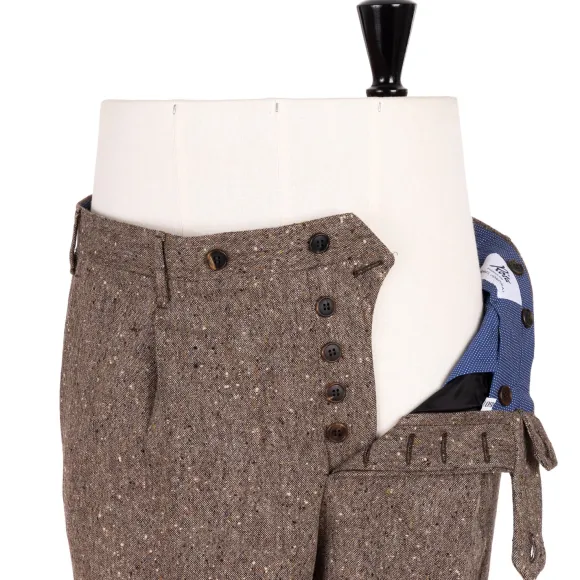Exclusive To Michael Jondral: "Homespun" Pants In Pure Wool - Rota Sar