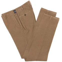 Exclusive To Michael Jondral: Sand-Colored Fine Corduroy Pants In "Pre