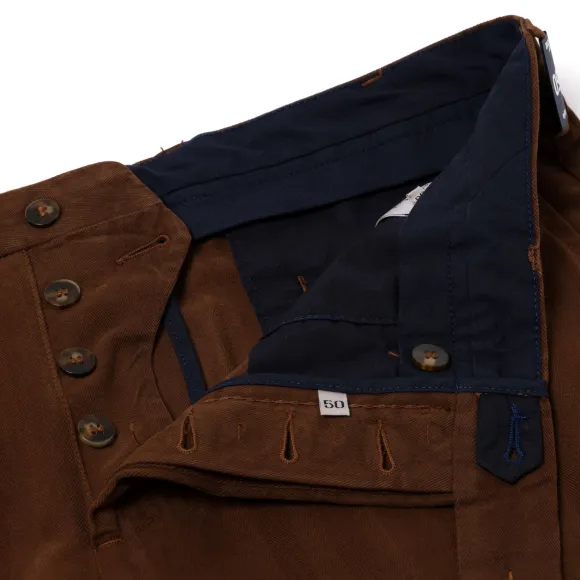 Exclusive To Michael Jondral: Cocoa Brown Cotton & Cashmere "Luxury Ch