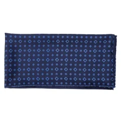 Foulard Neckerchief "Cubi" In Pure English Silk