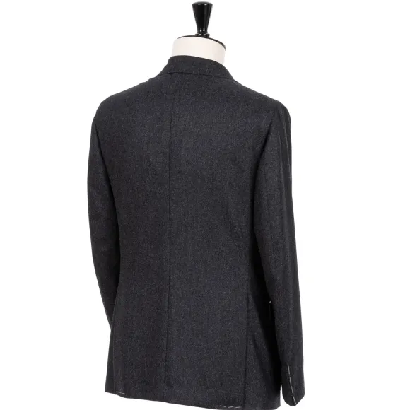 Gentry Flannel Suit Made Of Pure Wool By Drago - Handmade