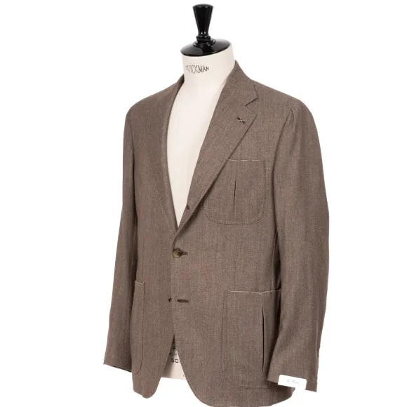 Gentry Sport Suit Made Of Cotton And Wool By Ferla - Handm