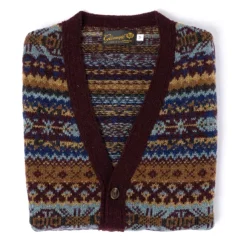 Glenugie Exclusive X Mj: Pure Wool "Fairisle Waistcoat" - Pure Soft Sh