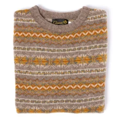 Glenugie Exclusive X Mj: Pure Wool "Fairisle Roundneck Jumper" Sweater