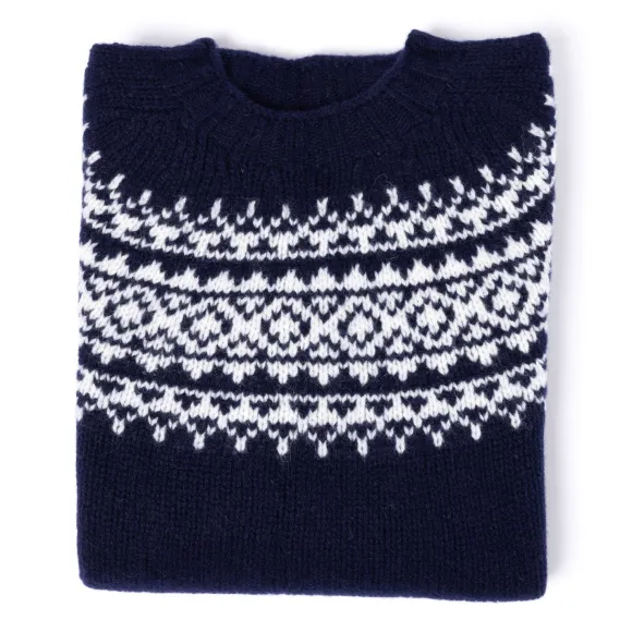 Glenugie Exclusive X Mj: Pure Wool Sweater "St.Moritz Vintage Ski" - P