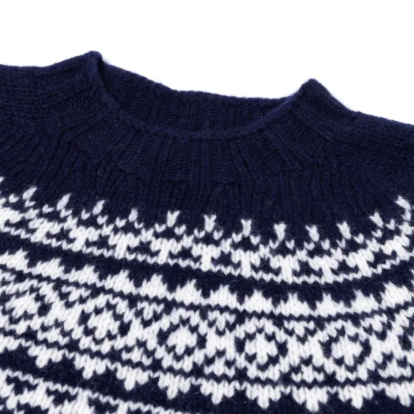 Glenugie Exclusive X Mj: Pure Wool Sweater "St.Moritz Vintage Ski" - P