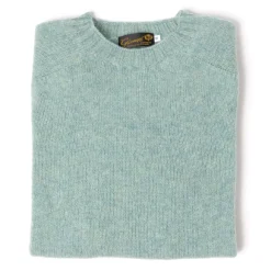 Glenugie Exclusive X Mj: Sweater "Round Jumper" Made Of Pure Wool - Ci
