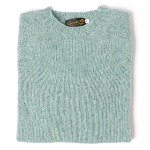 Glenugie Exclusive X Mj: Sweater "Round Jumper" Made Of Pure Wool - Ci