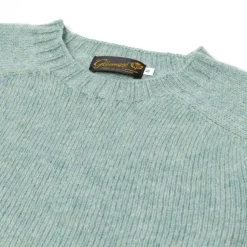 Glenugie Exclusive X Mj: Sweater "Round Jumper" Made Of Pure Wool - Ci