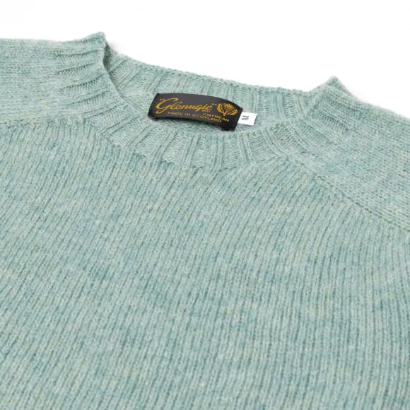 Glenugie Exclusive X Mj: Sweater "Round Jumper" Made Of Pure Wool - Ci