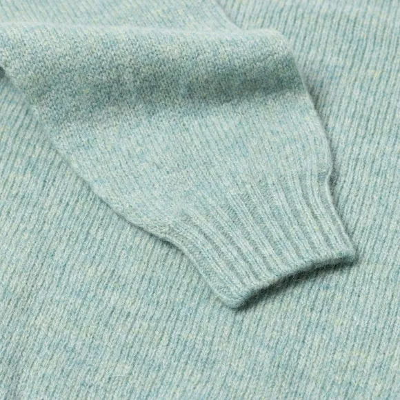Glenugie Exclusive X Mj: Sweater "Round Jumper" Made Of Pure Wool - Ci