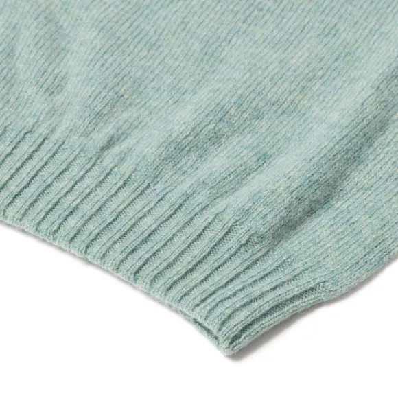 Glenugie Exclusive X Mj: Sweater "Round Jumper" Made Of Pure Wool - Ci