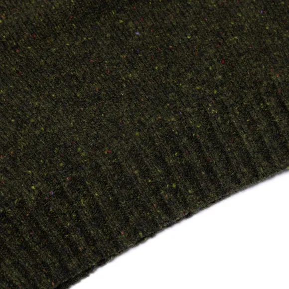 Glenugie X Mj: Pure Wool "Donegal Polo Jumper" Sweater - Supersoft Lam