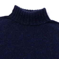 Glenugie X Mj: Pure Wool "Donegal Polo Jumper" Sweater - Supersoft Lam