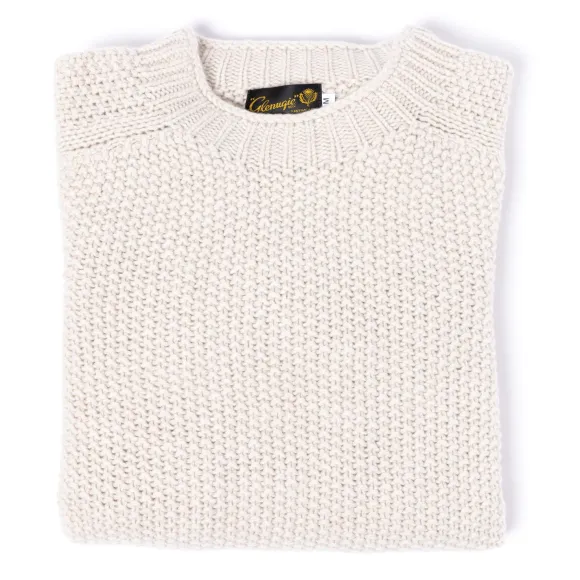 Glenugie X Mj: Pure Wool "Gstaad Vintage Ski" Sweater - 4 Ply Supersof
