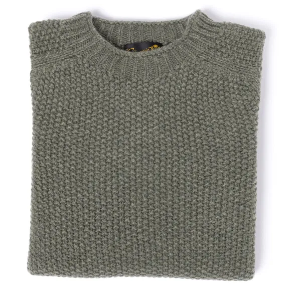 Glenugie X Mj: Pure Wool "Gstaad Vintage Ski" Sweater - 4 Ply Supersof