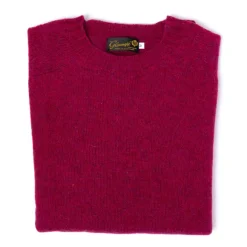 Glenugie X Mj: Pure Wool Round Jumper Sweater - Pure Soft Shetland