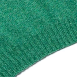 Glenugie X Mj: Pure Wool Round Jumper Sweater - Pure Soft Shetland