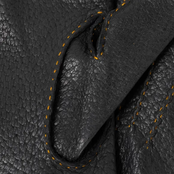 Glove "Auerberg" Made Of Peccary Leather With Cashmere Lining - Hand S