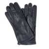 Glove "Auersperg" Peccary Leather With Cashmere Lining - Hand Sewn