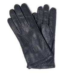 Glove "Auersperg" Peccary Leather With Cashmere Lining - Hand Sewn
