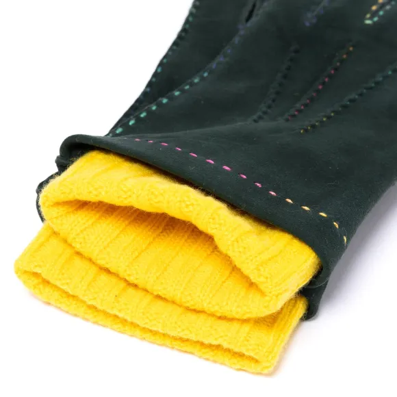 Glove "Bad Gastein" Made Of Goatskin With Cashmere Lining - Hand Sewn