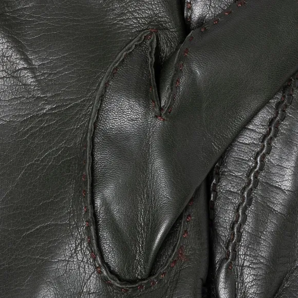 Glove "Belvedere" From Hair Sheep Leather With Cashmere Lining - Hand