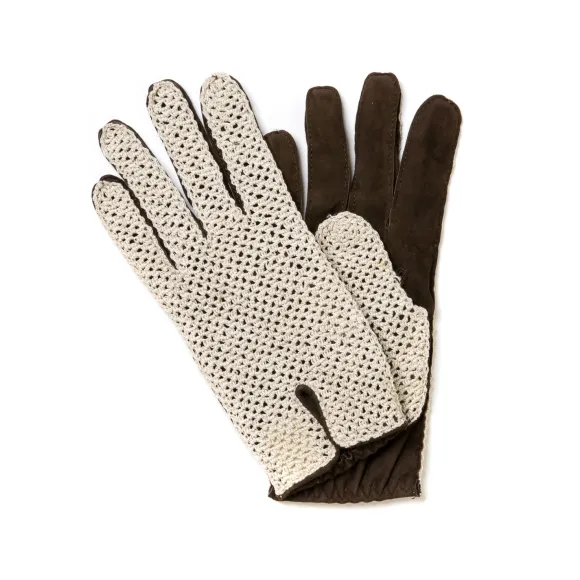 Glove "Karlsbad" Made Of Reindeer Skin And Wool