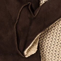 Gloves "Karlsbad Winter" Made Of Goatskin And Wool With Cashmere Linin