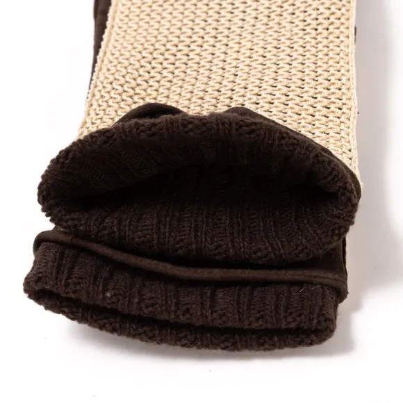 Gloves "Karlsbad Winter" Made Of Goatskin And Wool With Cashmere Linin