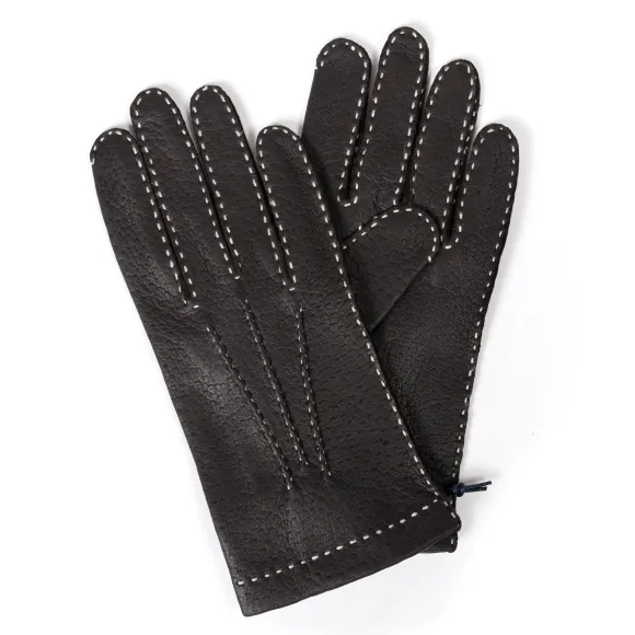 Handschuh "Marienbad V" Aus Peccary-Leder - Handgenaht
