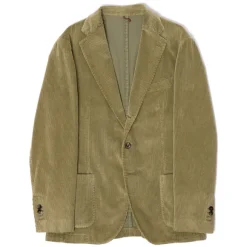 I Capresi X Mj: "Arte D'Epoca" Jacket In Washed Cotton Corduroy