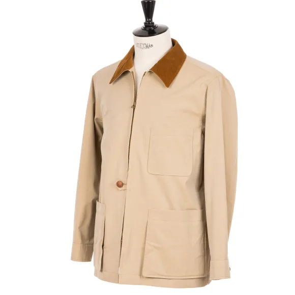 Jacket "Birks" From Japanese Cotton Gabardine