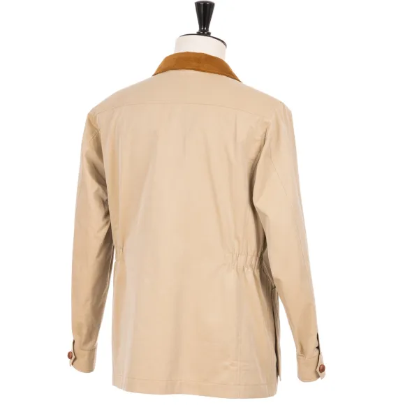 Jacket "Birks" From Japanese Cotton Gabardine