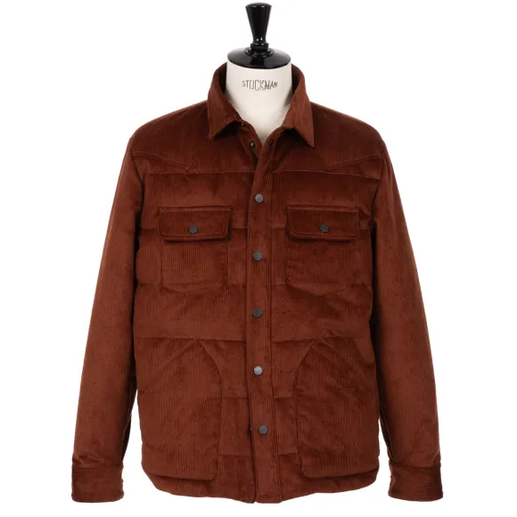 Jacket "Buffalo Overshirt" With Down Lining - Goose Down