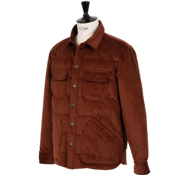 Jacket "Buffalo Overshirt" With Down Lining - Goose Down