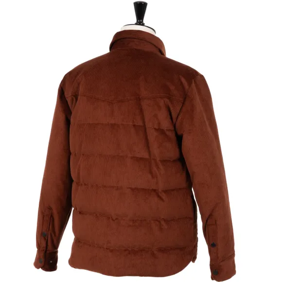 Jacket "Buffalo Overshirt" With Down Lining - Goose Down