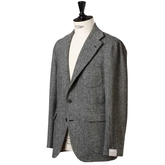 Jacket "Cool King" Made Of Original Harris Tweed - Purely Handcrafted