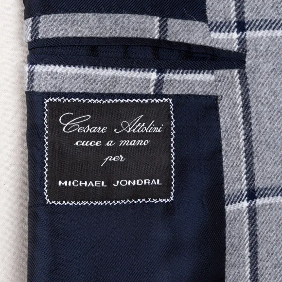 Jacket "Grande Finestra" Made Of Wool And Cashmere - Pure Handwork