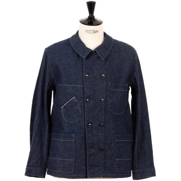 Jacket "Kees" In Japanese Selvedge Logger Denim